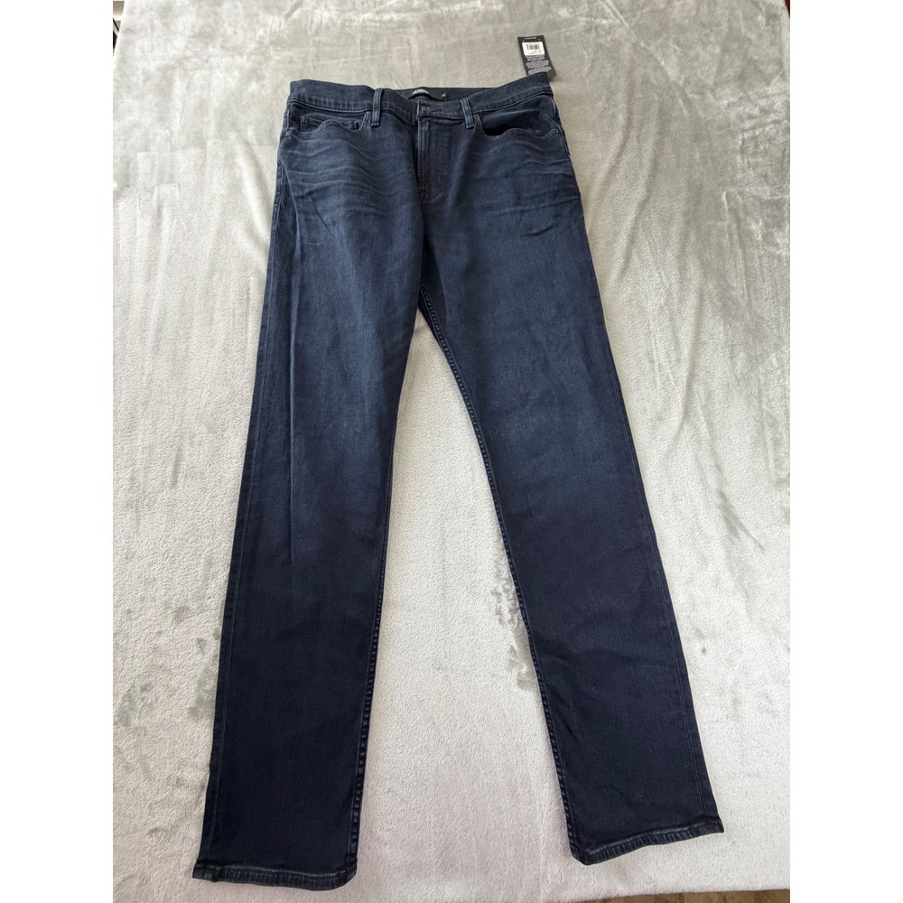 Hudson AXL Skinny Jeans Mens Size 36 VRMO Dark Blue Wash M715ZDBS